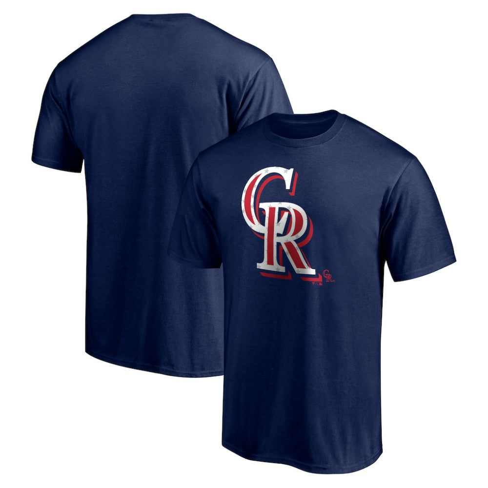 Colorado Rockies Red White and Team T-Shirt | MLB For sale