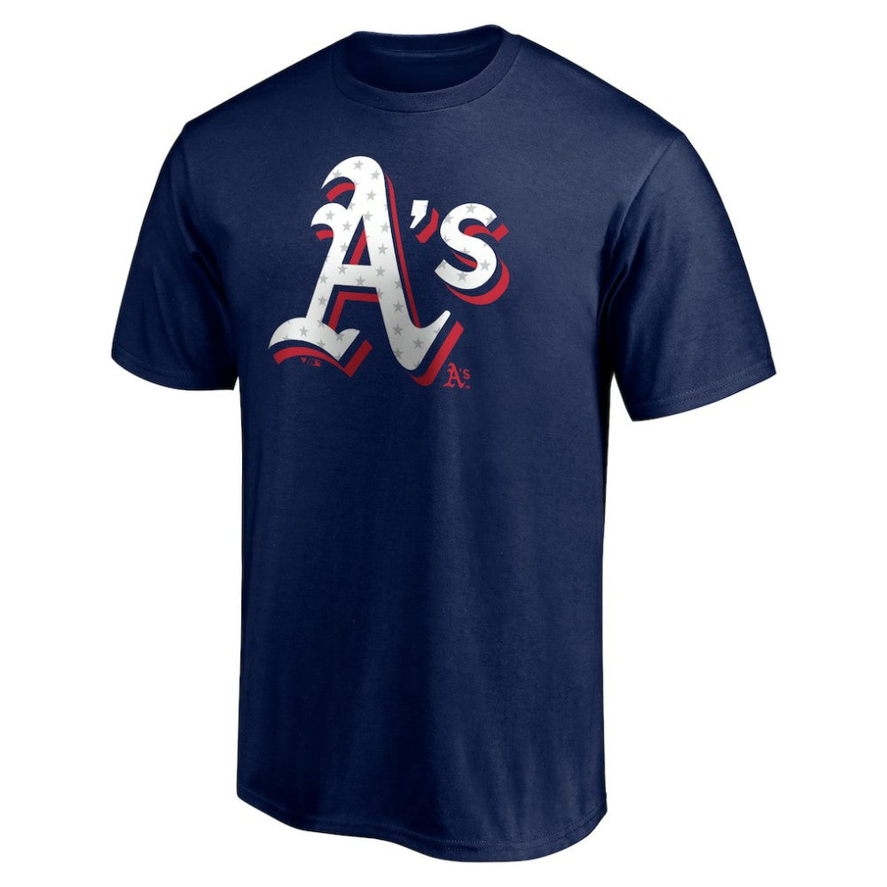 Athletics Red White and Team T-Shirt | MLB Shop