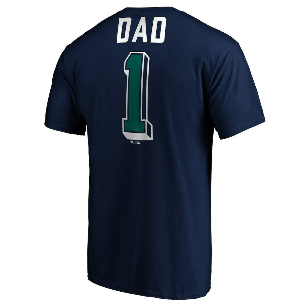 Seattle Mariners Number One Dad T-Shirt | MLB Discount
