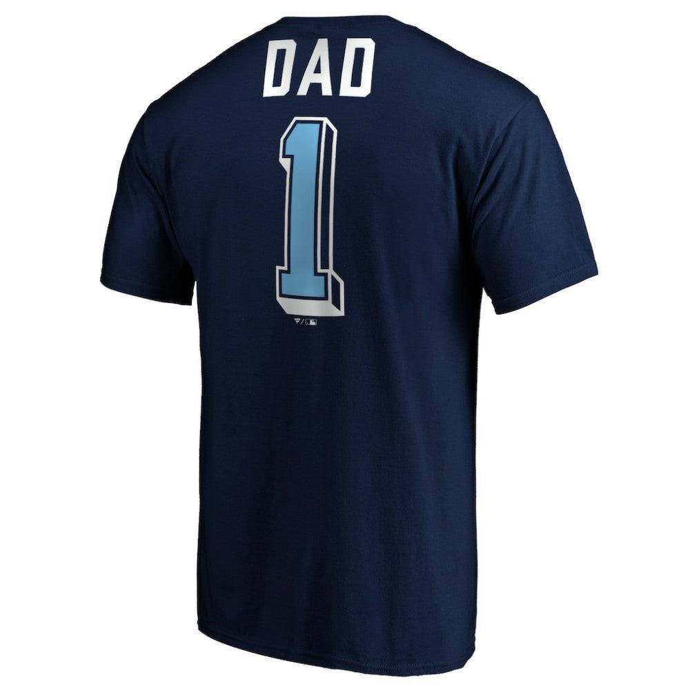 Tampa Bay Rays Number One Dad T-Shirt | MLB For sale