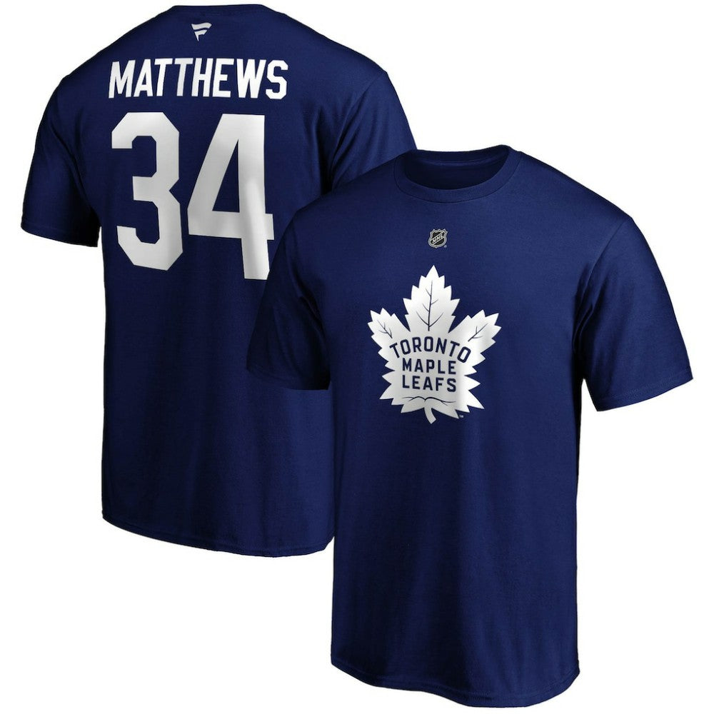 Auston Matthews Toronto Maple Leafs Fanatics Big & Tall Name & Number T-Shirt Online