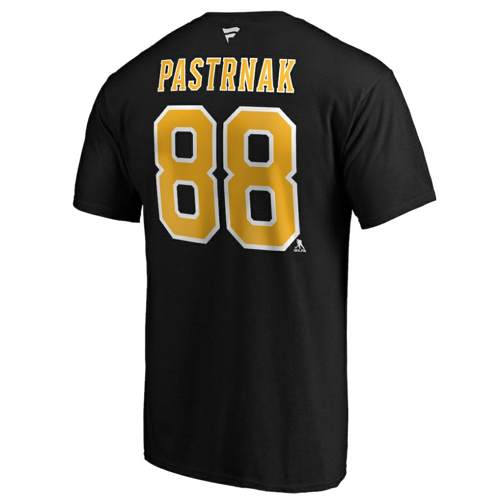 David Pastrnak Boston Bruins Fanatics B&T Name and Number T-Shirt For Sale