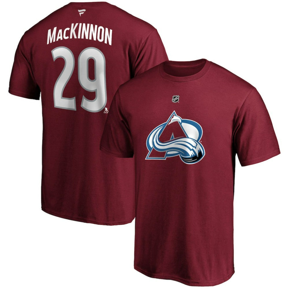 Nathan MacKinnon Colorado Avalanche Fanatics Big & Tall Name & Number T-Shirt Outlet