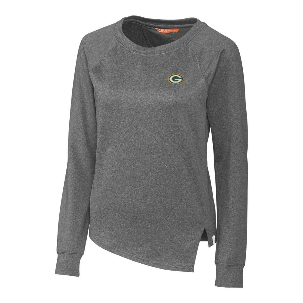 Green Bay Packers  Cutter & Buck Women's Jackson Pullover Sweatshirt