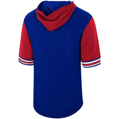 Philadelphia 76ers Hardwood Classics Buzzer Beater Mesh Pullover Hoodie New