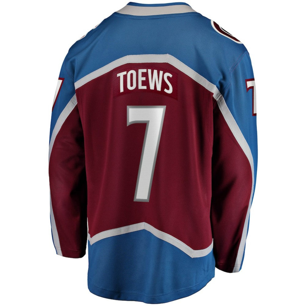 Devon Toews Colorado Avalanche Fanatics Home Breakaway Player Jersey On Sale