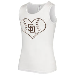 San Diego Padres Soft as a Grape Girls Youth Team Tank Top | MLB Sale