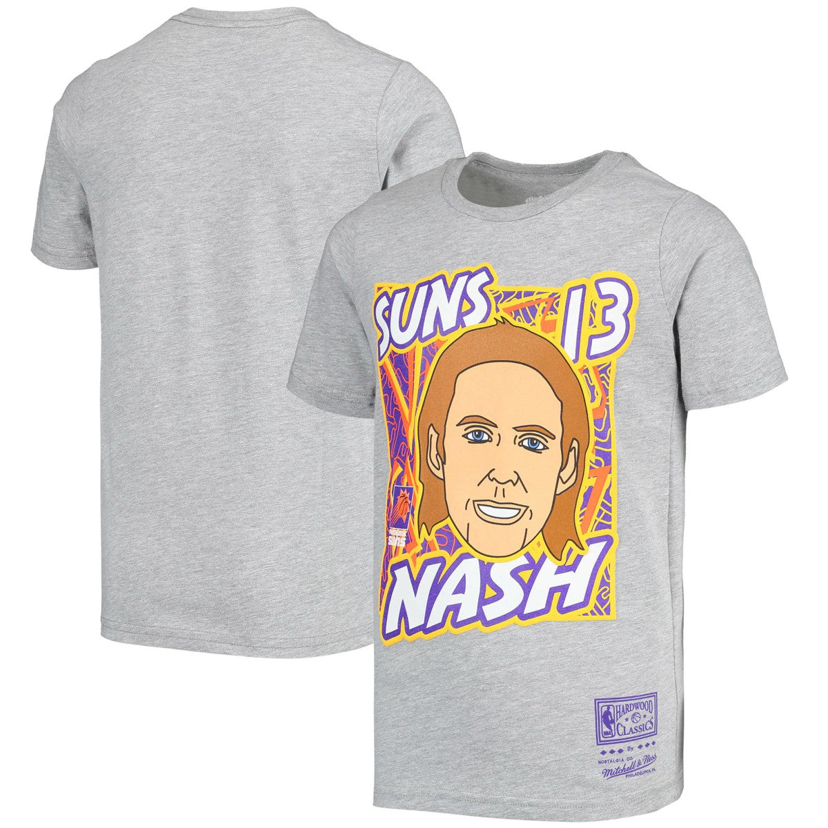 Steve Nash Phoenix Suns Youth Hardwood Classics King of the Court Player T-Shirt On Sale