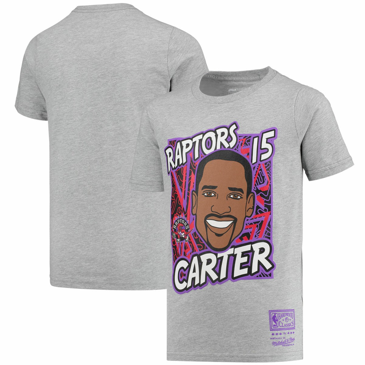 Vince Carter Toronto Raptors Youth Hardwood Classics King of the Court Player T-Shirt Online