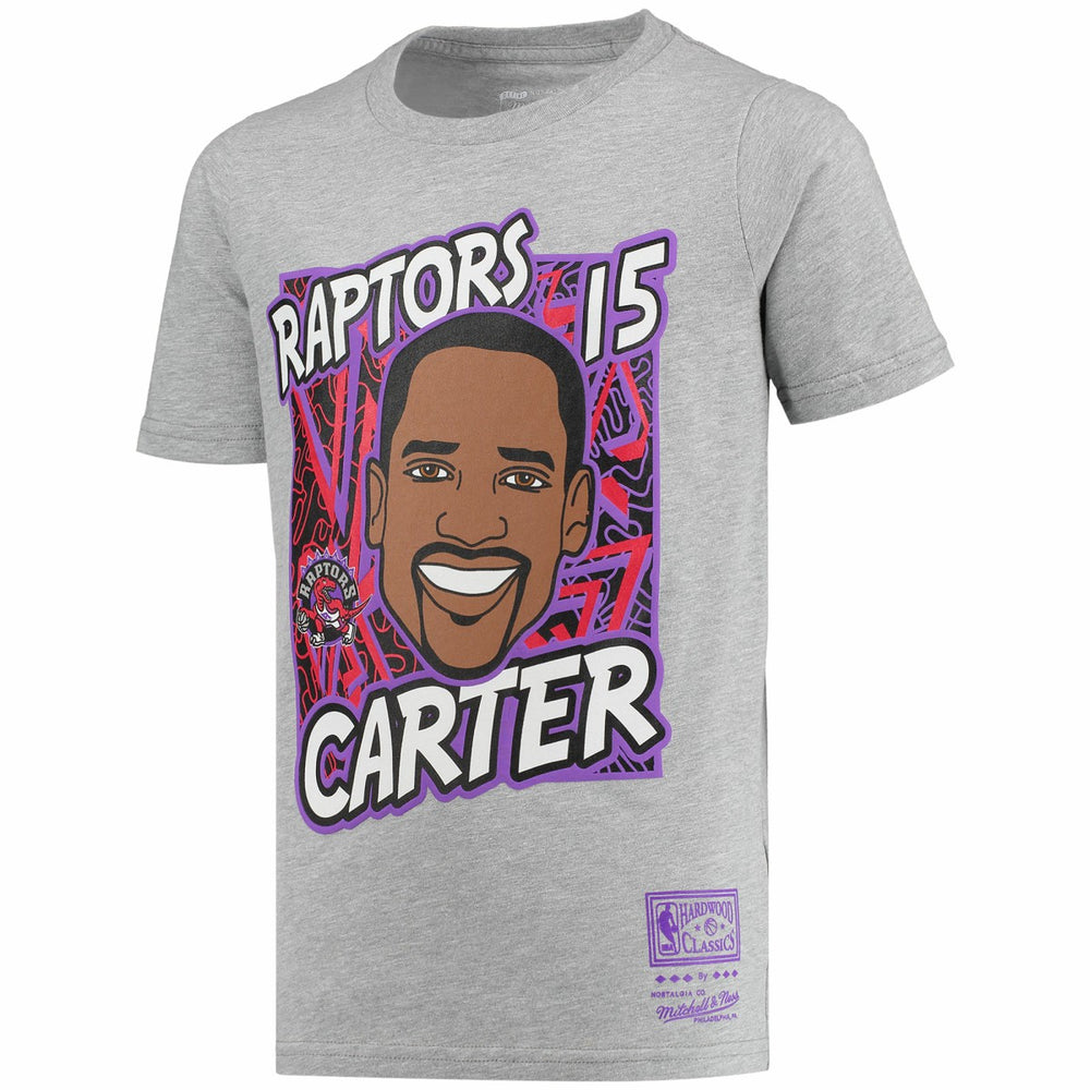 Vince Carter Toronto Raptors Youth Hardwood Classics King of the Court Player T-Shirt Online