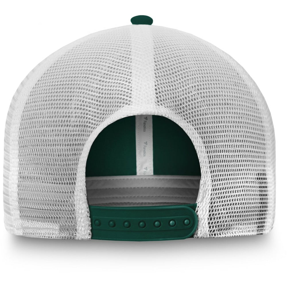 Athletics Fanatics Team Core Unstructured Trucker Adjustable Hat | MLB For sale