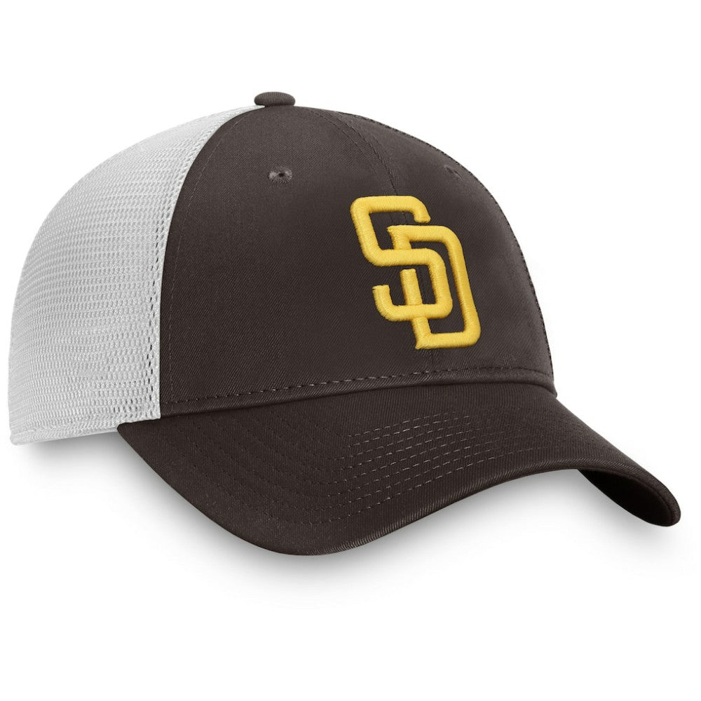 San Diego Padres Fanatics Team Core Unstructured Trucker Adjustable Hat | MLB Near me