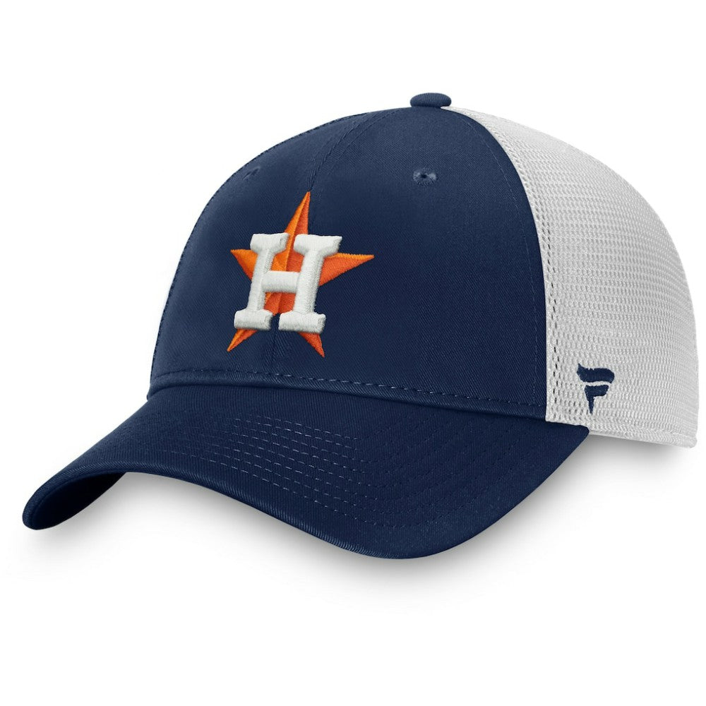 Houston Astros Fanatics Team Core Unstructured Trucker Adjustable Hat | MLB Online