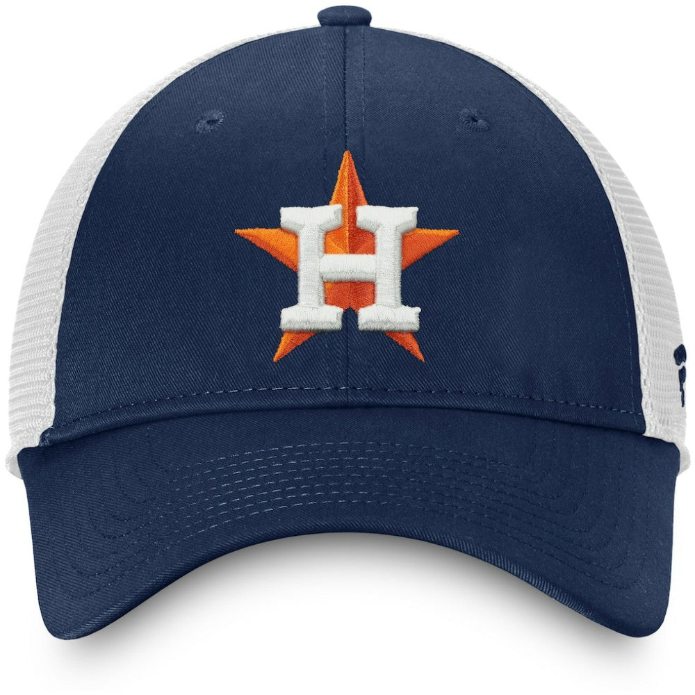 Houston Astros Fanatics Team Core Unstructured Trucker Adjustable Hat | MLB Online