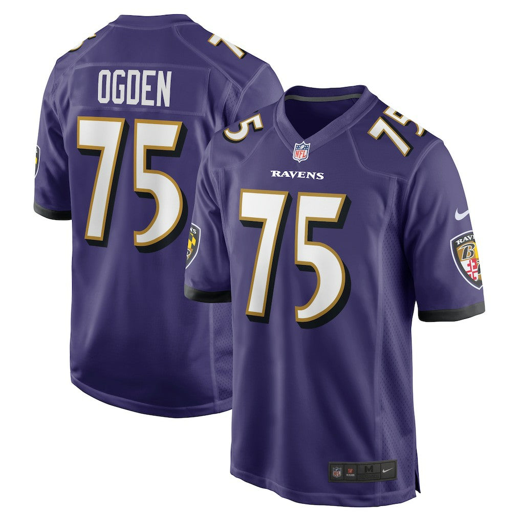 Baltimore Ravens Nike Jonathan Ogden  Retired Player Game Jersey