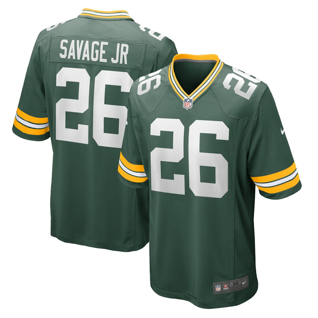 Green Bay Packers Nike Darnell Savage Jr.  Game Team Jersey
