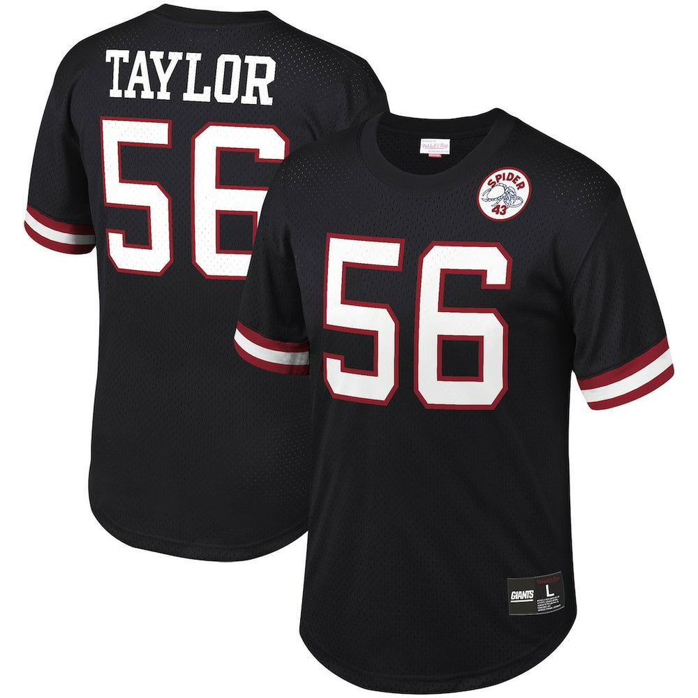 New York Giants Mitchell & Ness Lawrence Taylor  Retired Player Name & Number Mesh Top