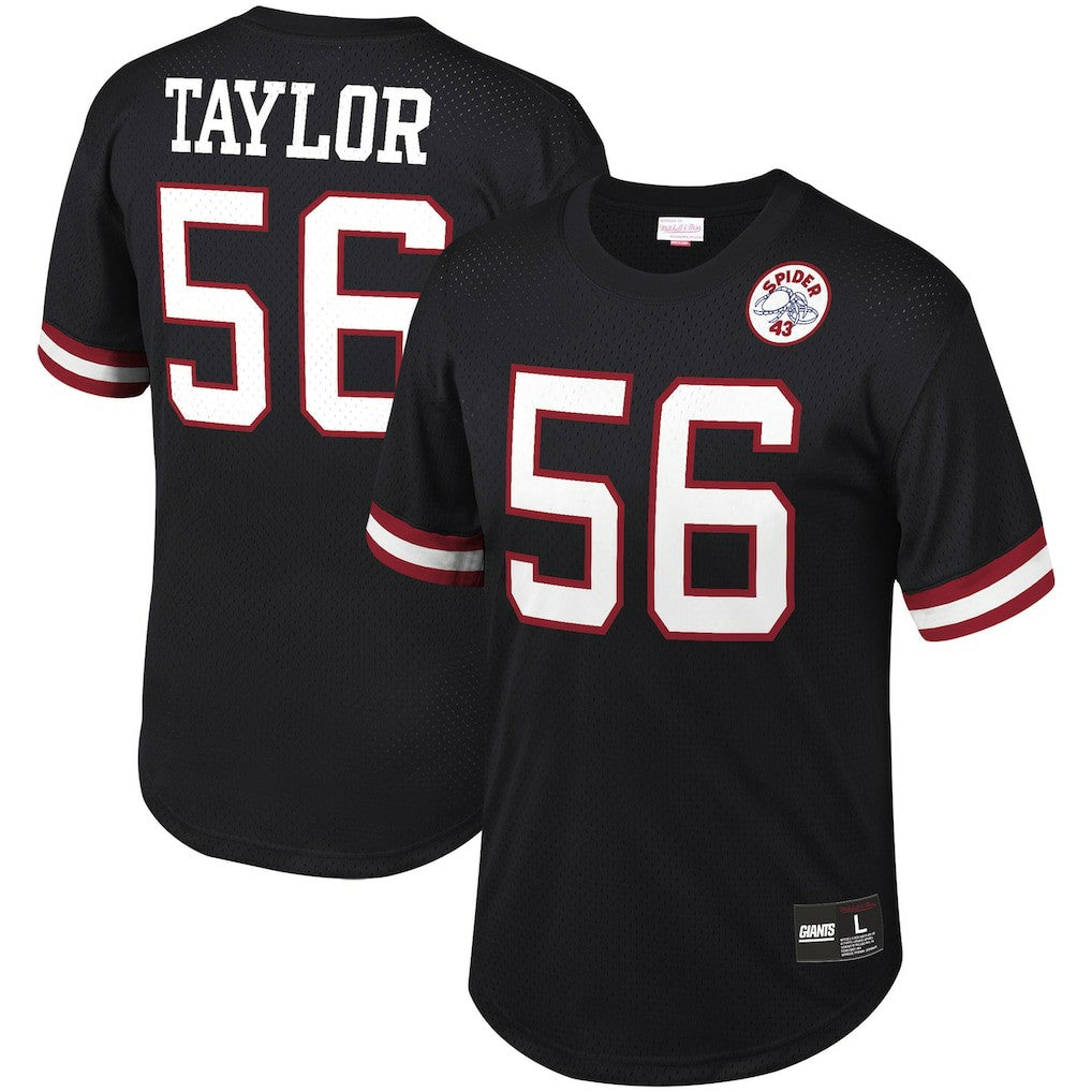 New York Giants Mitchell & Ness Lawrence Taylor  Retired Player Name & Number Mesh Top