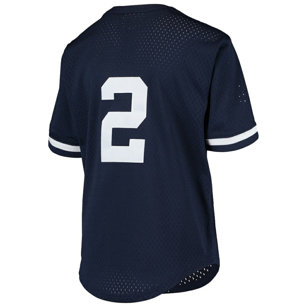 Derek Jeter New York Yankees Mitchell & Ness Youth Cooperstown Collection Mesh Batting Practice Jersey | MLB Online
