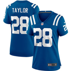 Indianapolis Colts Nike Jonathan Taylor  Women's Player Game Jersey