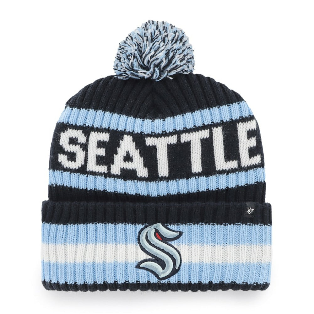Seattle Kraken '47 Bering Cuffed Knit Hat with Pom Online