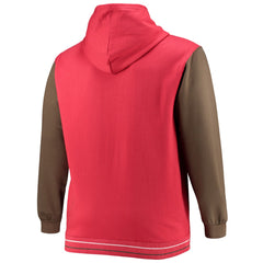 Tampa Bay Buccaneers Fanatics Big & Tall Block Party Pullover Hoodie