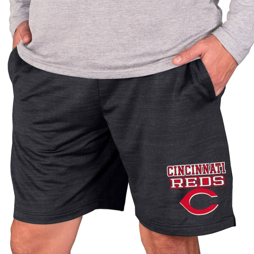 Cincinnati Reds Concepts Sport Bullseye Knit Jam Shorts | MLB On Sale