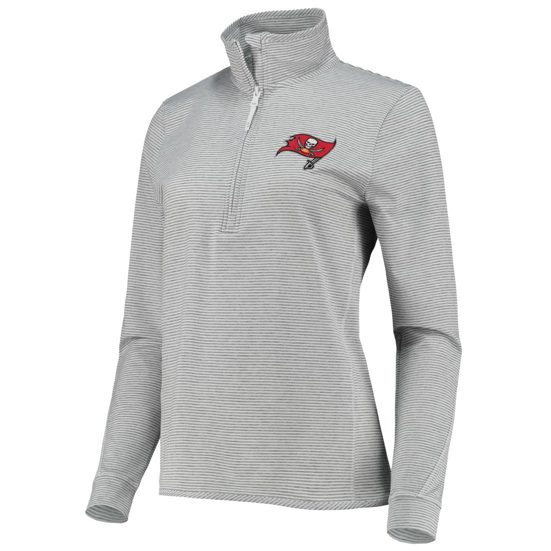 Tampa Bay Buccaneers  Vineyard Vines Women's Sankaty Shep Half-Zip Pullover Top