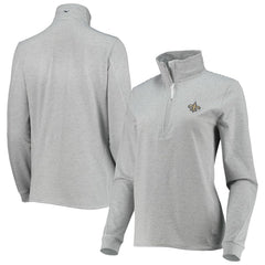 New Orleans Saints  Vineyard Vines Women's Sankaty Shep Half-Zip Pullover Top
