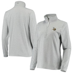 Minnesota Vikings  Vineyard Vines Women's Sankaty Shep Half-Zip Pullover Top