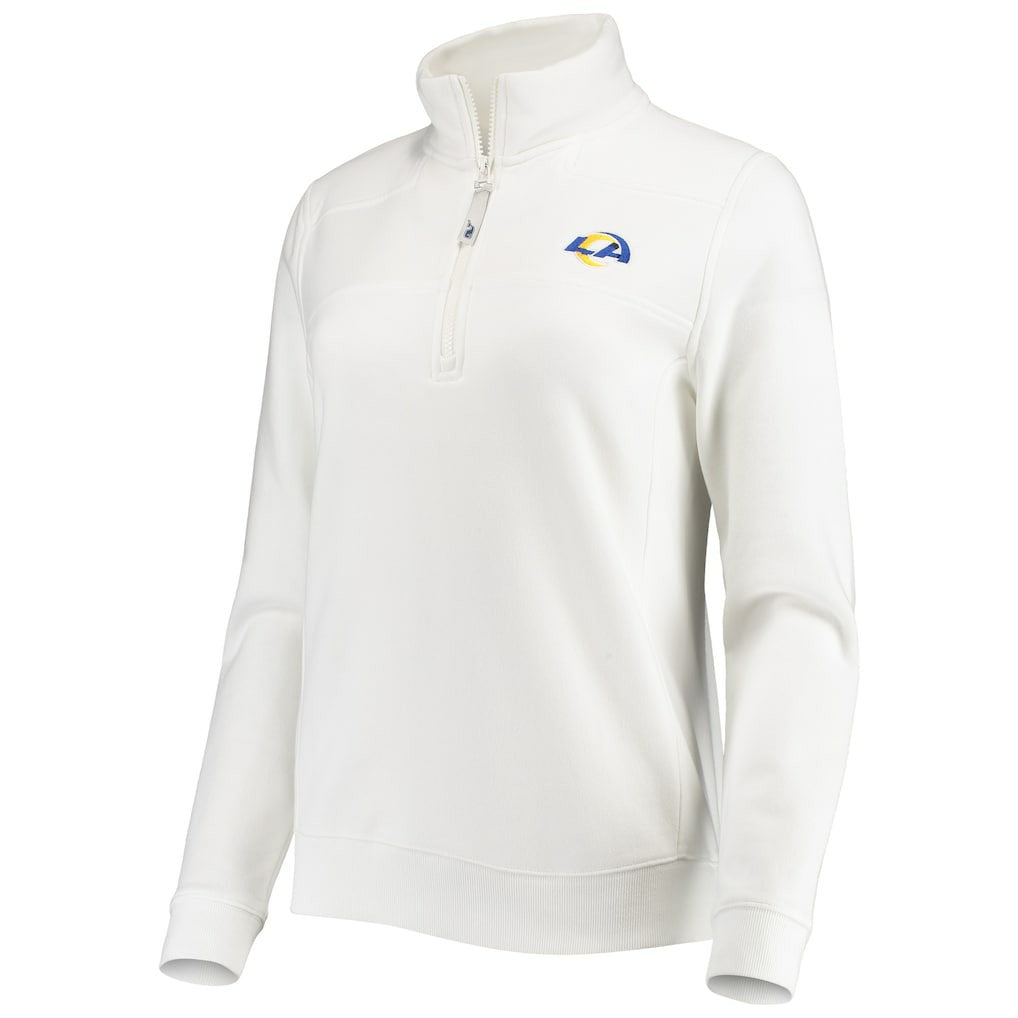 Los Angeles Rams  Vineyard Vines Women's Shep Shirt Quarter-Zip Sweatshirt