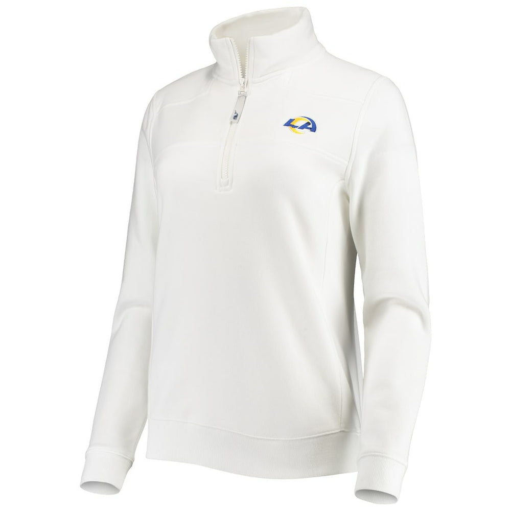 Los Angeles Rams  Vineyard Vines Women's Shep Shirt Quarter-Zip Sweatshirt
