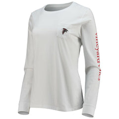 Atlanta Falcons  Vineyard Vines Women's Helmet Long Sleeve T-Shirt