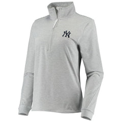New York Yankees Vineyard Vines Women's Stripe Sankaty Half-Zip Pullover Top | MLB Discount