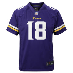 Minnesota Vikings Nike Justin Jefferson  Youth Game Jersey