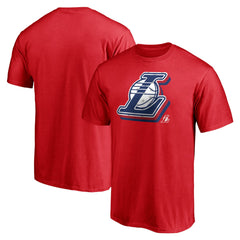 Los Angeles Lakers Red White & Team T-Shirt Discount