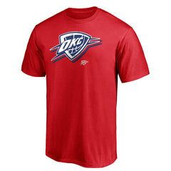 Oklahoma City Thunder Red White & Team T-Shirt On Sale