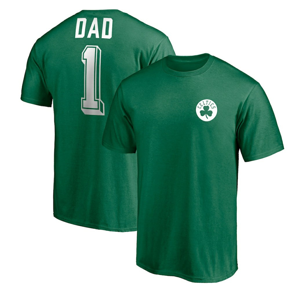 Boston Celtics Number One Dad T-Shirt On Sale