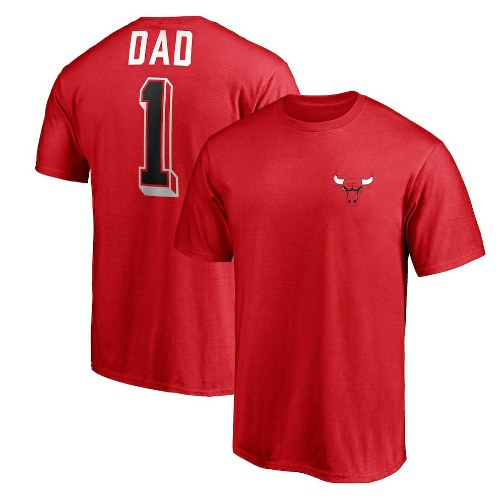 Chicago Bulls Number One Dad T-Shirt sale For Sale