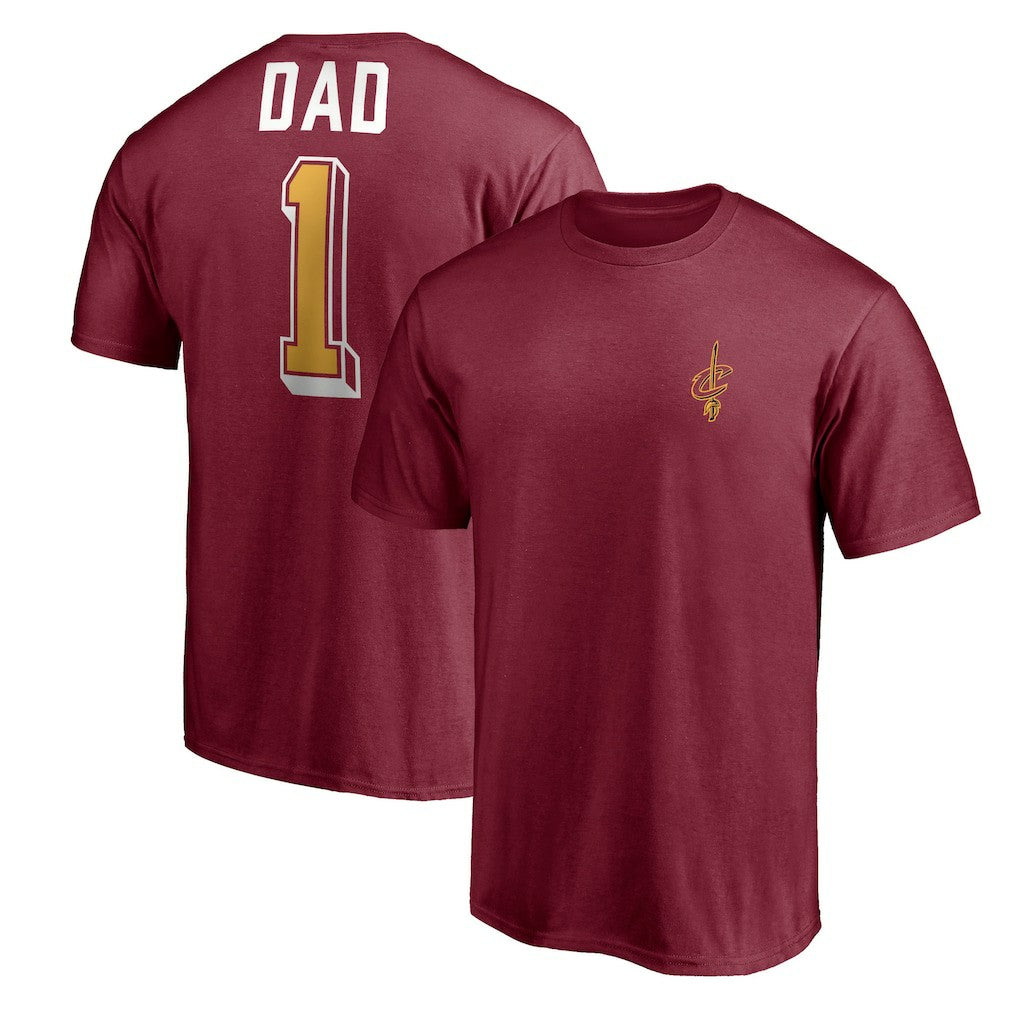 Cleveland Cavaliers Number One Dad T-Shirt sale Discount