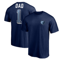 Memphis Grizzlies Number One Dad T-Shirt Outlet
