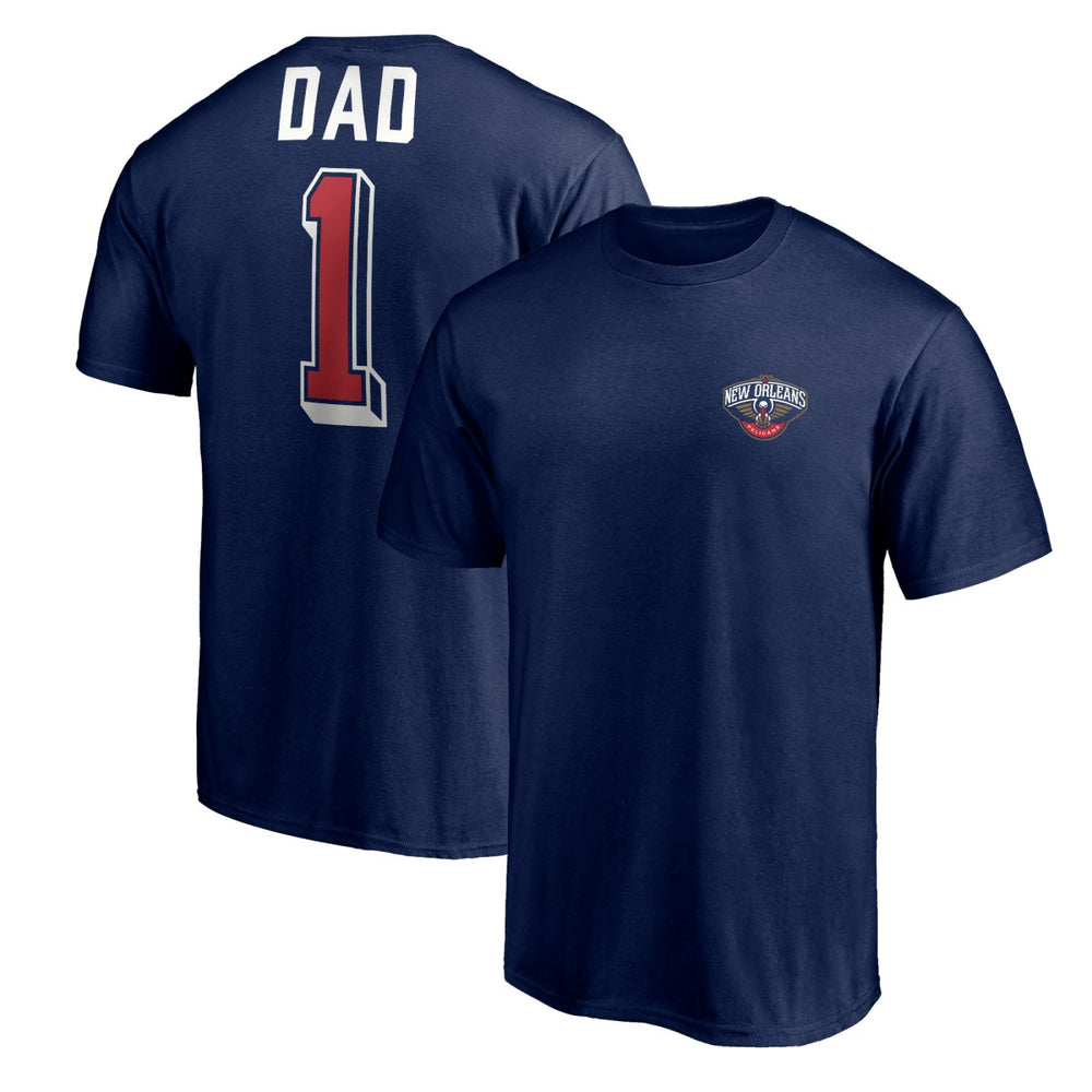 New Orleans Pelicans Number One Dad T-Shirt Discount