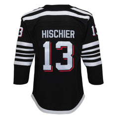 Nico Hischier New Jersey Devils Youth 2021/22 Alternate Premier Player Jersey Outlet