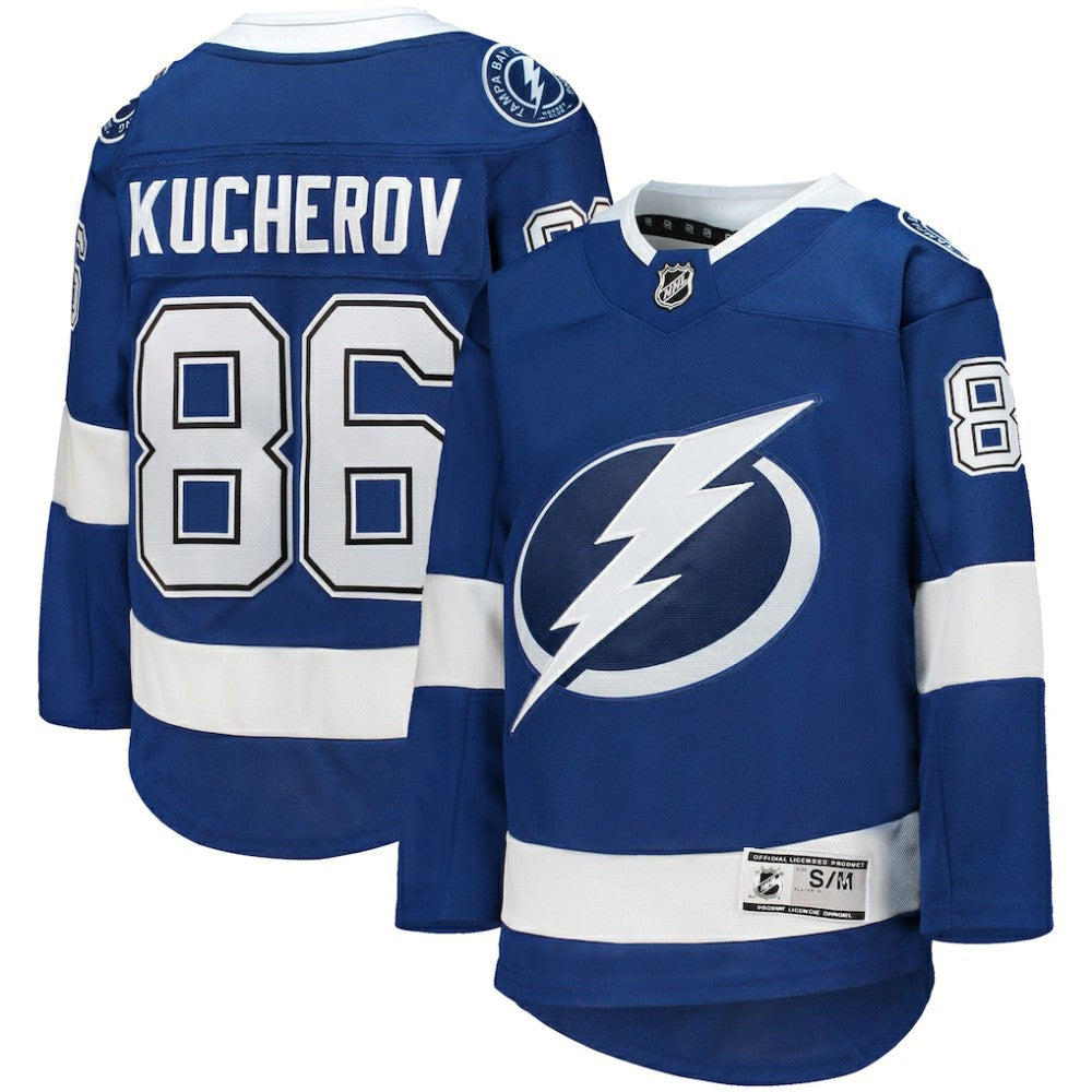 Nikita Kucherov Tampa Bay Lightning Youth Home Premier Player Jersey Sale