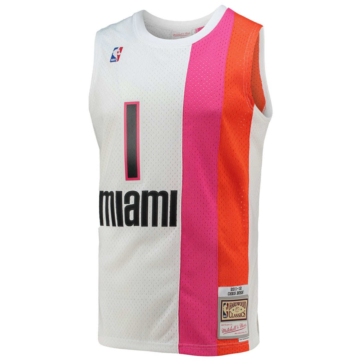Chris Bosh Miami Heat 2011/12 Hardwood Classics Swingman Jersey Online