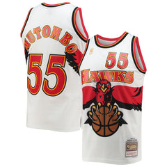 Dikembe Mutombo Atlanta Hawks 1996/97 Hardwood Classics Swingman Jersey Discount
