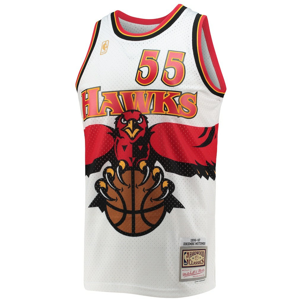 Dikembe Mutombo Atlanta Hawks 1996/97 Hardwood Classics Swingman Jersey Discount