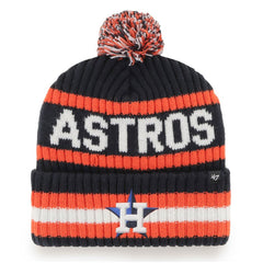 Houston Astros '47 Bering Cuffed Knit Hat with Pom | MLB Online