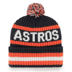 Houston Astros '47 Bering Cuffed Knit Hat with Pom | MLB Online