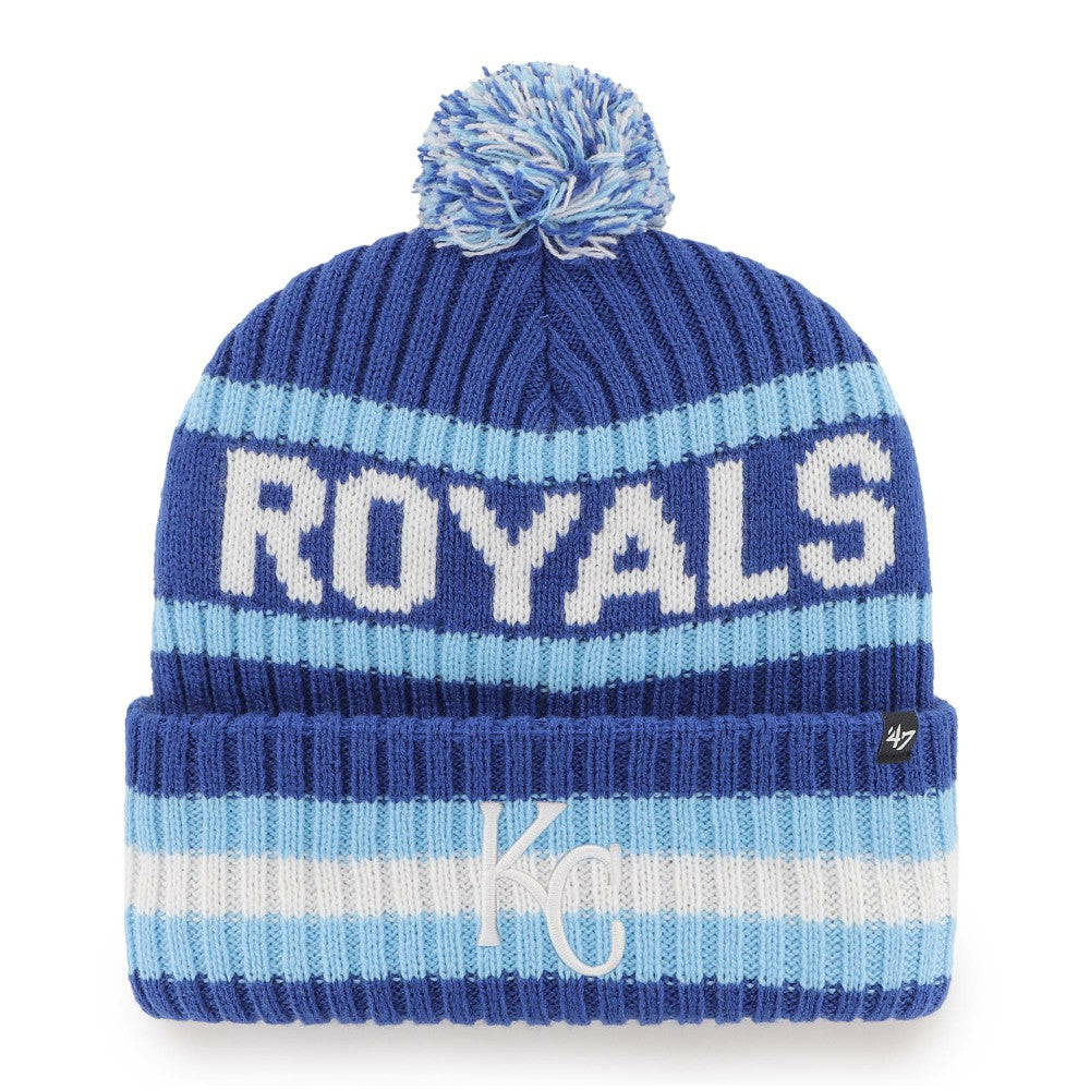 Kansas City Royals '47 Bering Cuffed Knit Hat with Pom | MLB For sale
